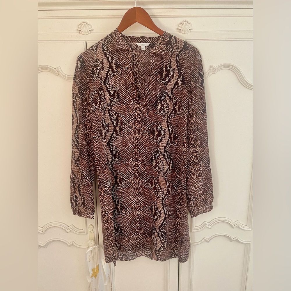 Joie Snake Print Dress